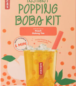 Peach instant Popping Boba kit